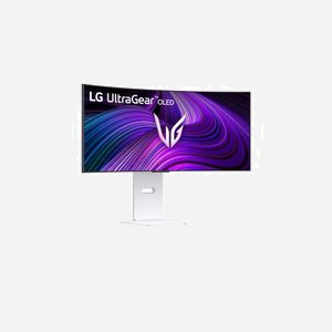 LG 34GX90SA-W Moniteur PC OLED 34" WQHD (3440x1440) 240Hz 1ms GTG Incurvé 800R DisplayHDR 400 True Black G-SYNC Compatible FreeSync Premium Blanc - Miniature 3