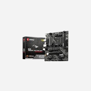MSI MAG A520M VECTOR WIFI - Carte mère micro ATX AMD A520 Socket AM4, DDR4, Wi-Fi, Gigabit Ethernet, M.2, SATA III, USB 3.2 Gen 1, HDMI 2.1, DisplayPort - Miniature 5