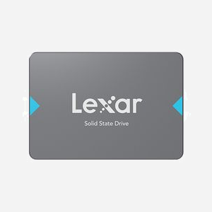 Lexar SSD NQ100 512Go 2.5" SATA III 6Gbit/s : Lecture 550Mo/s, TBW 168TB, Résistance aux chocs 1500G, pour PC et ordinateur portable