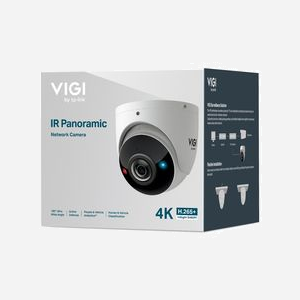 TP-Link InSight S485PI Caméra IP Extérieure Tourelle 8MP 3840x2160, CMOS 1/2.7", Objectif 180°, IR/Blanc 44m, IP67, PoE, MicroSD 512Go - Miniature 4