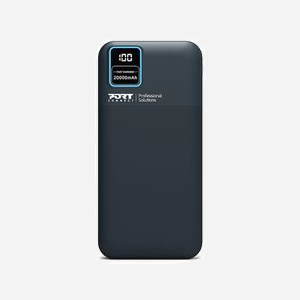 Port Designs 907002 Batterie Externe LiPo 20000mAh Noire, 2x USB-A, 1x USB-C, Power Delivery & Quick Charge, Écran LCD, ABS, 5V/2.1A - Miniature 1