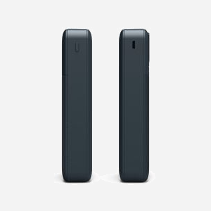 Port Designs 907002 Batterie Externe LiPo 20000mAh Noire, 2x USB-A, 1x USB-C, Power Delivery & Quick Charge, Écran LCD, ABS, 5V/2.1A - Miniature 3