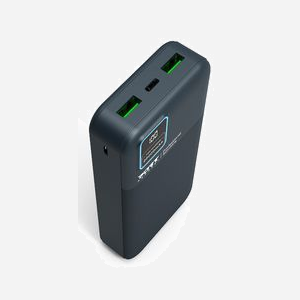 Port Designs 907002 Batterie Externe LiPo 20000mAh Noire, 2x USB-A, 1x USB-C, Power Delivery & Quick Charge, Écran LCD, ABS, 5V/2.1A - Miniature 4