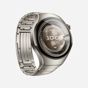 Huawei WATCH 5 : Écran AMOLED 1.5" 466x466, GPS, Bluetooth 5.2, Wi-Fi, Boîtier et Bracelet Titane Argent 46mm, Android, Cardio, SpO2, Autonomie 11j - Miniature 5
