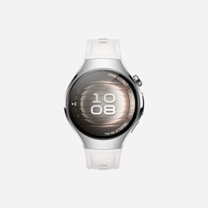 Huawei WATCH 5 : Écran AMOLED 1.38" 466x466, Boîtier 42mm Acier Inoxydable Beige, Bracelet Blanc, GPS, Bluetooth, Batterie 540mAh, Android/iOS - Miniature 1