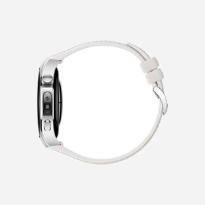 Huawei WATCH 5 : Écran AMOLED 1.38" 466x466, Boîtier 42mm Acier Inoxydable Beige, Bracelet Blanc, GPS, Bluetooth, Batterie 540mAh, Android/iOS - Miniature 4