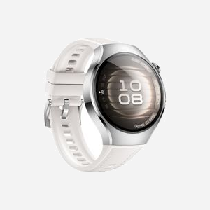 Huawei WATCH 5 : Écran AMOLED 1.38" 466x466, Boîtier 42mm Acier Inoxydable Beige, Bracelet Blanc, GPS, Bluetooth, Batterie 540mAh, Android/iOS - Miniature 5