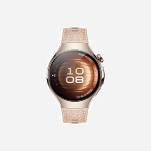 Huawei WATCH 5 Beige 42mm : Écran AMOLED 1.38" 466x466, GPS, Bluetooth 5.2, Batterie 540mAh, Moniteur Fréquence Cardiaque, Compatible Android/iOS