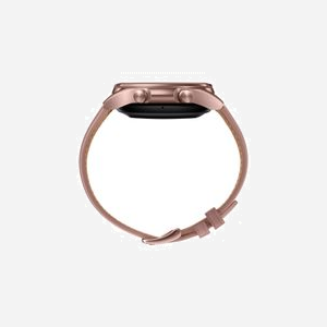 Samsung Galaxy Watch3 SM-R855FZDAEUE 1.2" OLED Super AMOLED 360x360 1Go RAM 8Go Flash 4G LTE WiFi GPS Bluetooth 5.0 Boîtier Acier Bracelet Cuir Bronze - Miniature 5
