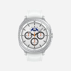 Samsung Galaxy Watch8 Classic 46mm Bluetooth SM-L500NZWAXEF Écran 1.3" Super AMOLED 438x438px 2GB RAM 64GB Wear OS Boîtier 46mm Acier Inox - Miniature 2