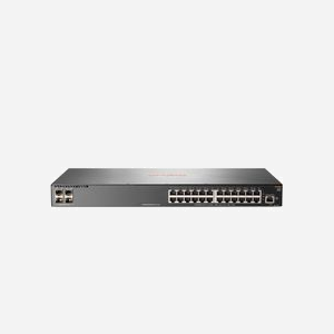 HPE Aruba 2540 24G 4SFP+ Switch Gigabit Ethernet L2 Géré 24x10/100/1000 + 4x10GbE SFP+ 1U, CPU ARM Cortex-A9, 1024Mo RAM, 4096Mo Flash - Miniature 1