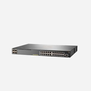 HPE Aruba 2540 24G 4SFP+ Switch Gigabit Ethernet L2 Géré 24x10/100/1000 + 4x10GbE SFP+ 1U, CPU ARM Cortex-A9, 1024Mo RAM, 4096Mo Flash - Miniature 2
