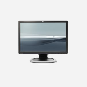 HP L2245w Écran LCD 22" (55.9cm) 1680x1050, 5ms, 300cd/m², VGA, DVI-D, USB 2.0, VESA 100x100, Inclinaison/Pivot, Noir/Argent - Miniature 1