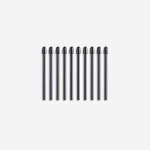 Wacom ACK22211 : Jeu de 10 pointes noires pour Wacom Pro Pen 2 et Wacom Pro Pen 3D - Référence ACK22211