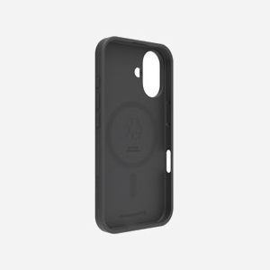 dbramante1928 Greenland Pro MS Housse Noire pour iPhone 16 (6.1") - Plastique Recyclé 100%, Résistante aux impacts et à la poussière, Compatible Recharge Sans Fil - Miniature 3