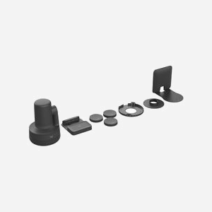 Logitech Caméra Vidéo-Conférence 991-000553 Full HD 1080p 60fps, Zoom Numérique 15x, FOV 90°, Pan/Tilt, Windows/macOS, Noir
