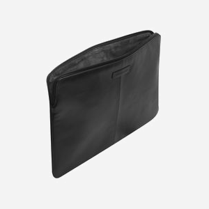 dbramante1928 Skagen Pro 14" Housse Cuir Pleine Fleur Noir - Compatible MacBook Pro 14" (2021-2023) - Dim. Int. 312.6x221.2x15.5mm - 221g - Miniature 2