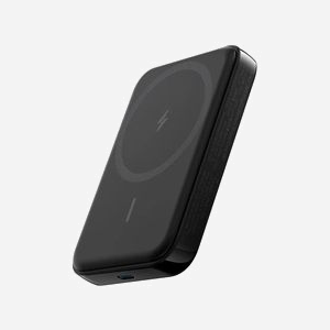 Anker MagGo 321 (A1616G11) Batterie Externe 5000 mAh Recharge Sans Fil 7.5W USB-C 5V/2.4A Noir Compatible iPhone 12/13/14