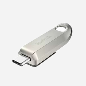 SanDisk SDCZ75-064G-G46 Clé USB 64Go USB Type-C 3.2 Gen 1 (3.1 Gen 1) Argent, Format Slide, Dimensions 16x45.7x11.9mm, Poids 10.43g - Miniature 2