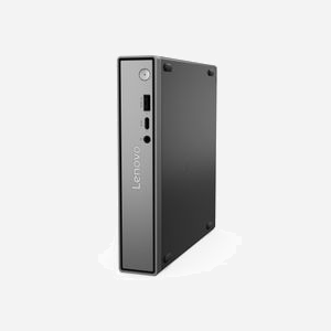 Lenovo ThinkCentre neo 50q Gen 5 - Intel Core i3-1315U, 8Go DDR5 5600MHz, 256Go SSD NVMe PCIe 4.0, Intel UHD Graphics, Windows 11 Pro, Mini PC Noir - Miniature 2