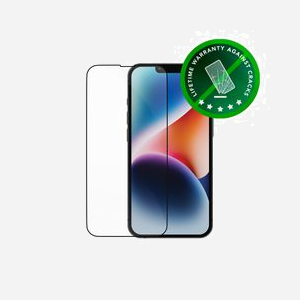 dbramante1928 Eco Protection d'écran PET 9H pour iPhone 13/13 Pro/14/16e - 6.1" (15.5cm) - Anti-rayures & Poussière - 0.4mm - Transparent/Noir - Miniature 1