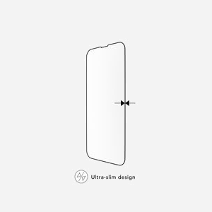 dbramante1928 Eco Protection d'écran PET 9H pour iPhone 13/13 Pro/14/16e - 6.1" (15.5cm) - Anti-rayures & Poussière - 0.4mm - Transparent/Noir - Miniature 4