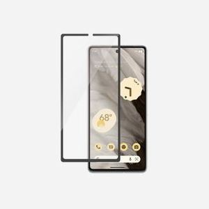 PanzerGlass Protection écran Ultra Wide Fit pour Google Pixel 7a, Verre Trempé, Anti-rayures/chocs/bactérien, 0.47mm, 147.8x68.3mm, Incl. Kit Nettoyage