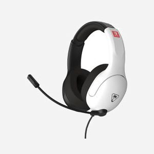 Turtle Beach Airlite Fit Casque Gaming Filaire Noir/Blanc Circum-Aural 40mm Nintendo Switch/Lite/OLED Connecteur 3.5mm Microphone Bidirectionnel Pliable - Miniature 1