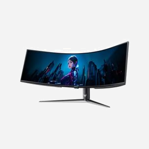 Acer Écran PC 57" UM.NZ7EE.001, 7680x2160, 1ms, VA Mini LED, 120Hz, DisplayHDR 600, Hub USB 3.2 Gen 1, Noir, Support VESA, Réglage Hauteur - Miniature 1