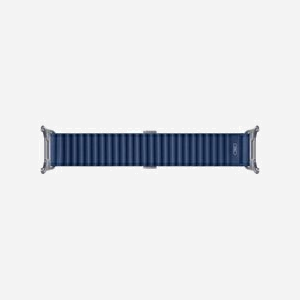 Bracelet Samsung ET-SVL70MNEGEU Bleu Nylon pour Galaxy Watch Ultra (Largeur 156mm, Boucle Titane, Poids 19g) - Miniature 2