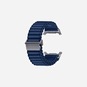 Bracelet Samsung ET-SVL70MNEGEU Bleu Nylon pour Galaxy Watch Ultra (Largeur 156mm, Boucle Titane, Poids 19g) - Miniature 3