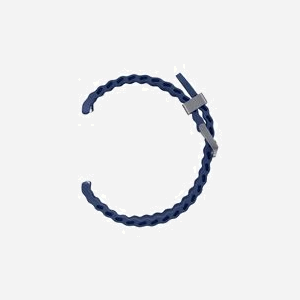 Samsung Bracelet Sport Extrême ET-SNL70MNEGEU Bleu, NBR & Titane pour Galaxy Watch Ultra - 94mm x 34mm x 10.9mm - 33g - Miniature 4