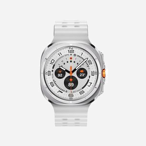 Samsung Galaxy Watch Ultra 47mm Titane Blanc - Écran AMOLED 1.5" 480x480, 4G LTE, GPS, Wi-Fi, Bluetooth 5.3, 64Go, Wear OS, Exynos W1000 - Miniature 2