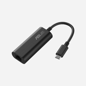 ASUS Adaptateur USB-C vers Ethernet 2.5 Gigabit, USB 3.2 Gen 1 (3.1 Gen 1), 70x30x16.5mm, pour PC/Ordinateur portable, Noir, Référence 90IG0A60-MW0L0V - Miniature 4
