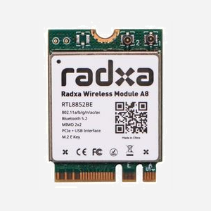 ALLNET RA007-A8 Module Bluetooth 2.4-5GHz Vert pour carte de développement, compatible IEEE 802.11 a/ac/ax/b/g/n, poids 20g