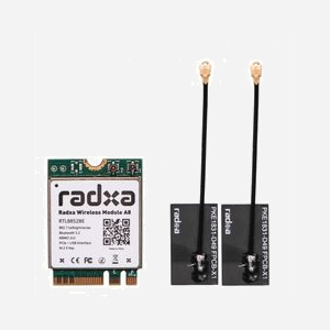 ALLNET RA007-A8 Module Bluetooth 2.4-5GHz Vert pour carte de développement, compatible IEEE 802.11 a/ac/ax/b/g/n, poids 20g - Miniature 2