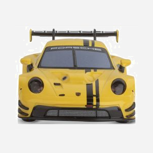 Carrera 50051001 Porsche 911 GT3 R « Speed Yellow » Hybrid 1:50, Feux avant/arrière, Vitesse 1.8 m/s, Batterie Lithium 30 min, Recharge USB-C, Contrôle APP - Miniature 3