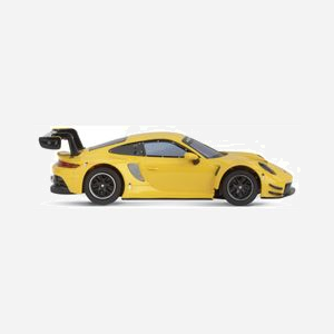 Carrera 50051001 Porsche 911 GT3 R « Speed Yellow » Hybrid 1:50, Feux avant/arrière, Vitesse 1.8 m/s, Batterie Lithium 30 min, Recharge USB-C, Contrôle APP - Miniature 4