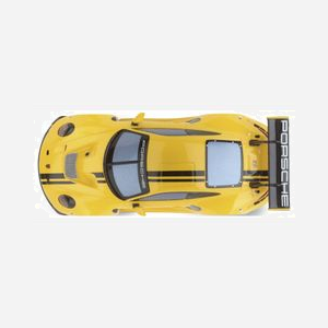 Carrera 50051001 Porsche 911 GT3 R « Speed Yellow » Hybrid 1:50, Feux avant/arrière, Vitesse 1.8 m/s, Batterie Lithium 30 min, Recharge USB-C, Contrôle APP - Miniature 5