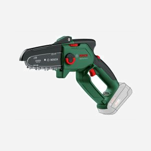 Tronçonneuse à batterie Bosch EasyChain 18V-15-7, guide 15cm, coupe 13cm, vitesse chaîne 6.95m/s, épaisseur lien 1.1mm, 18V, 2.5Ah (sans batterie/chargeur)