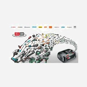 Tronçonneuse à batterie Bosch EasyChain 18V-15-7, guide 15cm, coupe 13cm, vitesse chaîne 6.95m/s, épaisseur lien 1.1mm, 18V, 2.5Ah (sans batterie/chargeur) - Miniature 2