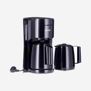 Cafetière filtre Severin KA-9307 avec 2 carafes isothermes pour maintien de la température, référence fabricant KA-9307. - Miniature 4