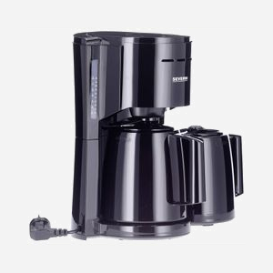 Cafetière filtre Severin KA-9307 avec 2 carafes isothermes pour maintien de la température, référence fabricant KA-9307. - Miniature 5