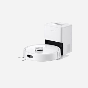 Roborock Q7 TF+ Blanc - Aspirateur Robot LiDAR, Navigation Autonome, Conteneur Sans Sac, Base avec Chargement et Purification, Contrôle Smartphone - Miniature 1