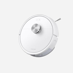 Roborock Q7 TF+ Blanc - Aspirateur Robot LiDAR, Navigation Autonome, Conteneur Sans Sac, Base avec Chargement et Purification, Contrôle Smartphone - Miniature 2