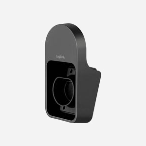 Support Mural LogiLink EVM0100 pour Câble de Charge Type 2 (IEC 62196) - Fixation Murale pour Connecteur Véhicule E-auto - Protection contre Saleté et Dommages - Miniature 1