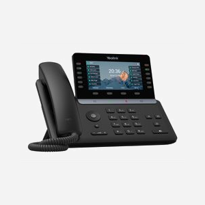 Yealink SIP-T85W Téléphone IP Gigabit Ethernet, Wi-Fi 6, Bluetooth 5.0, écran LCD 5.5", 16 comptes VoIP, codecs G.7xx, PoE, double port RJ-9 - Miniature 2