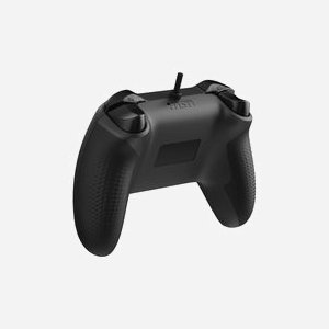 MSI FORCE GC200 Manette de Jeu USB Filaire, Compatible PC & Android, Contrôle Analogique/Numérique, Vibration, Câble 2m, Touches Macro & Turbo - Miniature 4