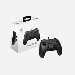 MSI FORCE GC200 Manette de Jeu USB Filaire, Compatible PC & Android, Contrôle Analogique/Numérique, Vibration, Câble 2m, Touches Macro & Turbo - Miniature 5