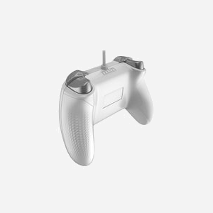 MSI FORCE GC200 WHITE - Manette de Jeu USB Filaire, Analogique/Numérique, Android/PC, Touches Macro/Turbo, Vibration, Câble 2m, Windows Supporté - Miniature 3